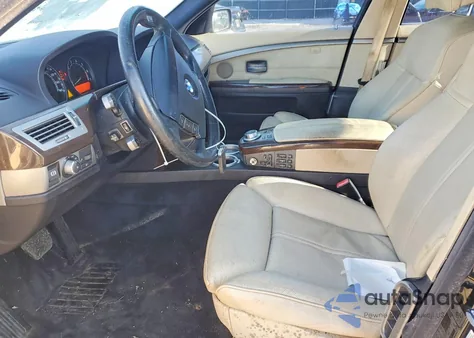 2008 BMW 750 Li z USA, uszkodzony, nr VIN WBAHN835X8DT79701